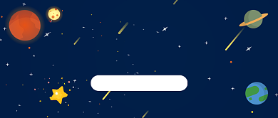 世界认可日卡通星空公众号首图背景