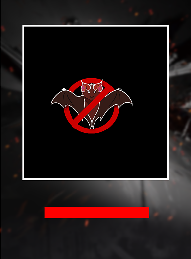 黑色简约禁食野味保护野生动物海报背景