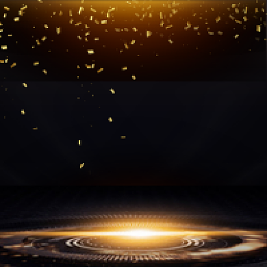 两会精神黑色鎏金大气公众号次图背景