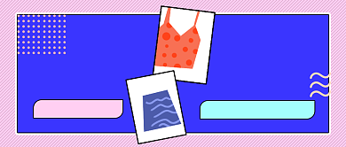 时尚穿搭盘点公众号首图背景