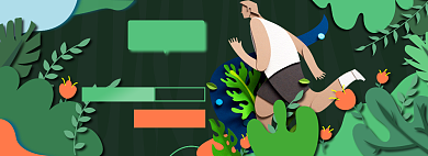 户外运动淘宝电商banner图背景