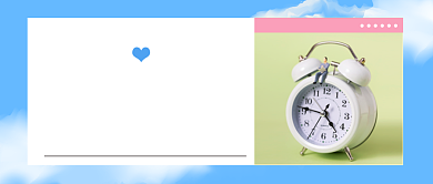 蓝色清新早安公众号首图背景