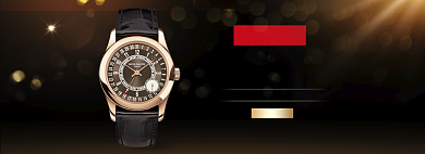 深色调父亲节名表促销banner背景