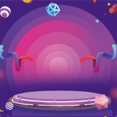 618抢先购促销电商大气公众号次图背景