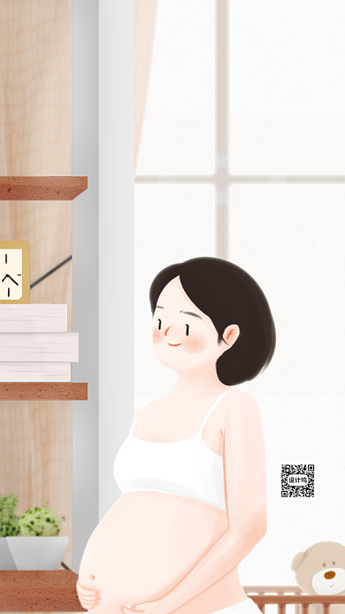 母亲节日手机海报背景