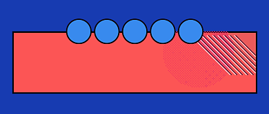 蓝色简约青年节快乐新媒体配图背景