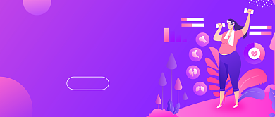 打造完美身材减肥瘦身新媒体配图背景