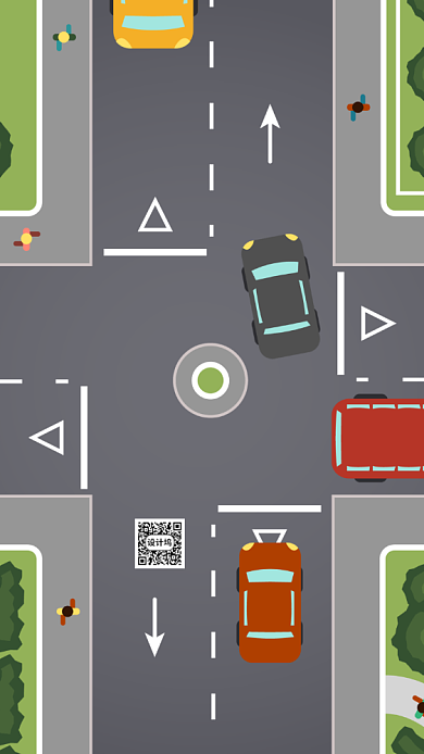 全国交通安全反思日手机海报背景