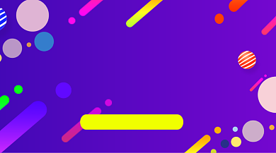 618狂欢季紫色流体渐变手机横图背景