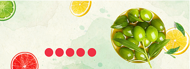 水果促销模版banner背景