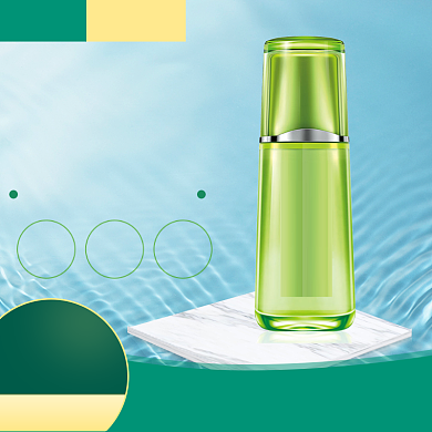 春季美妆上新直通车背景