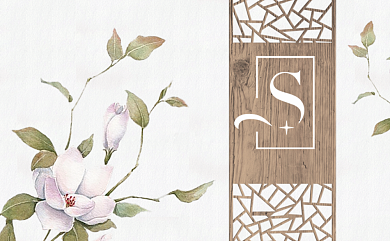 古典复古名片模板背景