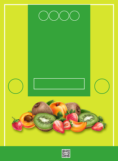 五一水果促销活动宣传广告印刷海报背景