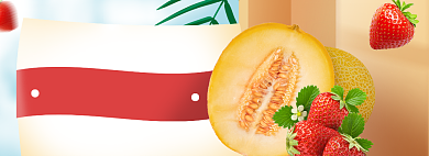新鲜水果海报banner背景