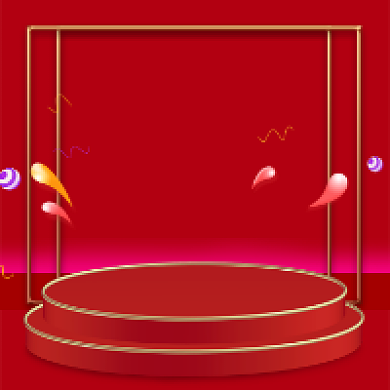 新品上市活动红色大气公众号次图背景