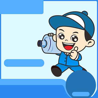 桶装水电商直通车主图背景