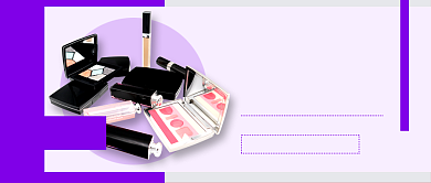 春季美妆热卖公众号首图背景