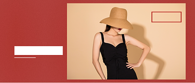 潮流穿搭引领时尚公众号背景