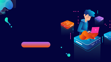 高薪诚聘招聘手绘插画手机横图背景