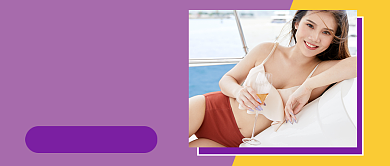 舒适型贴身内衣促销新媒体配图背景