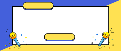 蓝色简约直播预告新媒体配图背景