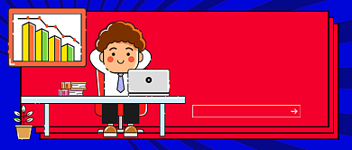 基金定投收益看得见金融理财新媒体配图背景