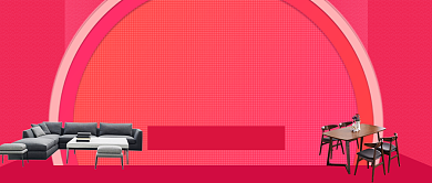 春季焕新家装修促销公众号首图背景