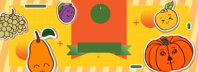 蔬果淘宝电商banner图背景