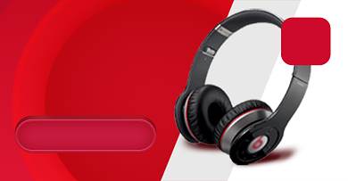 618数码家电耳机促销钻展banner图背景