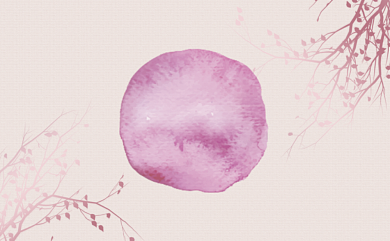 手绘中国风名片模板背景