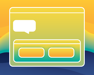 七月运势测试卡通小程序封面背景