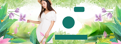 春装上新banner模板背景