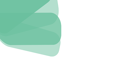 绿色简约卡通名片背景