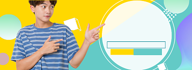 春季男装上新海报banner模版背景