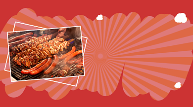 地摊经济简约大气手机横图背景