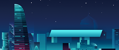 渐变创意世界电信日公众号首图背景