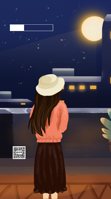 四月你好手机海报背景