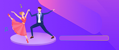 少儿芭蕾培训班公众号首图背景