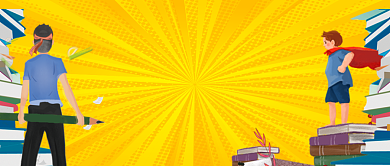 高考加油读万卷书只为一战公众号首图背景