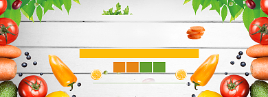 水果尝鲜海报banner模板背景