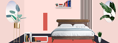 春季家装节海报banner背景