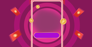 直播红包大促狂欢背景