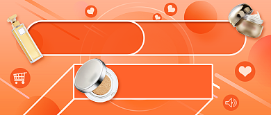 直播种草新媒体首图背景