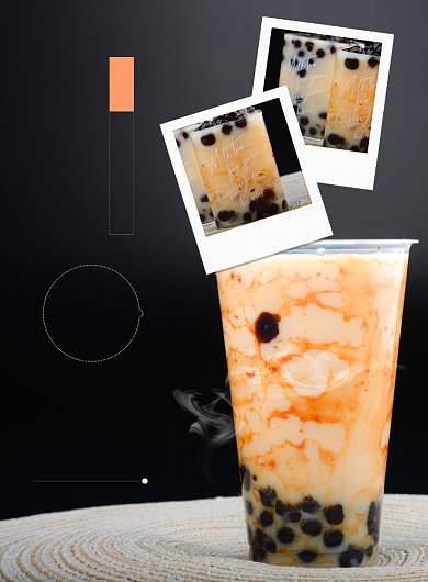 第二杯半价蛋糕奶茶复工优惠美食海报背景