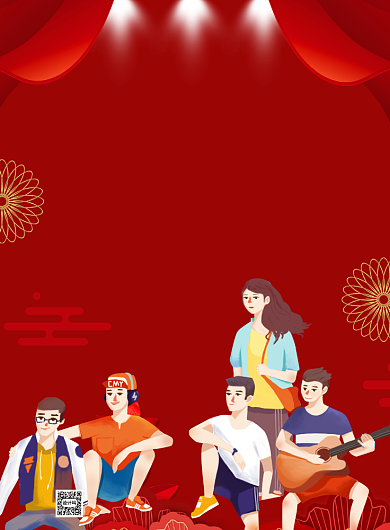 餐饮同学聚会毕业聚会校友会印刷海报背景