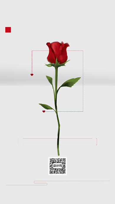 情人贺卡网络情人节玫瑰花背景