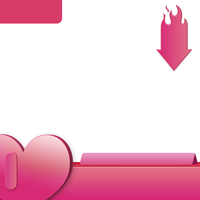 粉色简约化妆品520促销主图图标背景