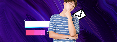 春季男装上新海报直通车模版背景