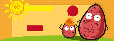 零食地瓜片淘宝电商banner图背景