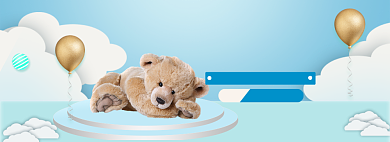 亲子嘉年华海报banner背景